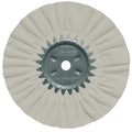 Zephyr Standard Airway Buffing Wheel, 8" - White Untreated/Finishing