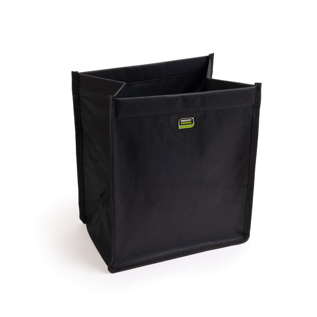 Vehicle Waste Bag with Adjustable Strap - Black