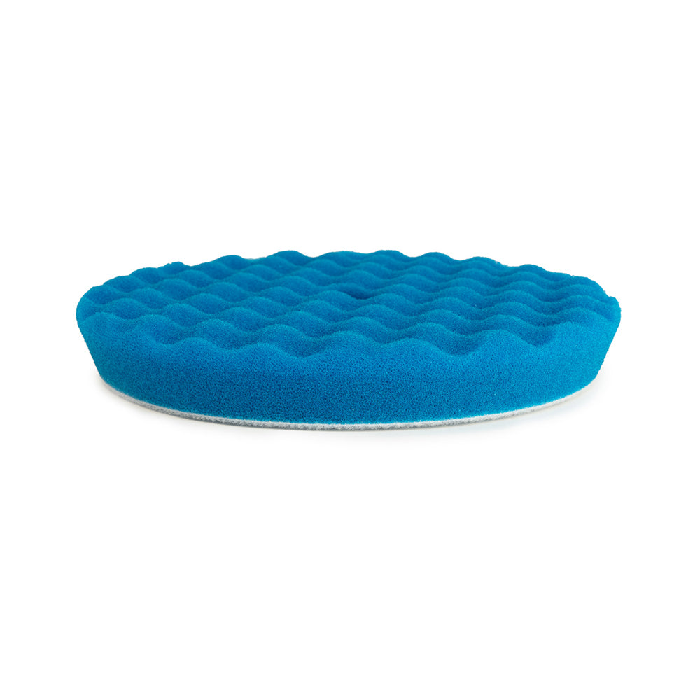 RUPES Rotary Waffle Coarse Foam Cutting Pad, 9.WF150H - 5", Blue