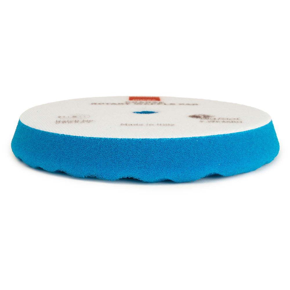 RUPES Rotary Waffle Coarse Foam Cutting Pad, 9.WF150H - 5", Blue