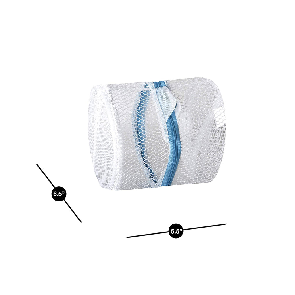 Wash Bag with Safety Zipper - 6.5 x 5.5 Inch