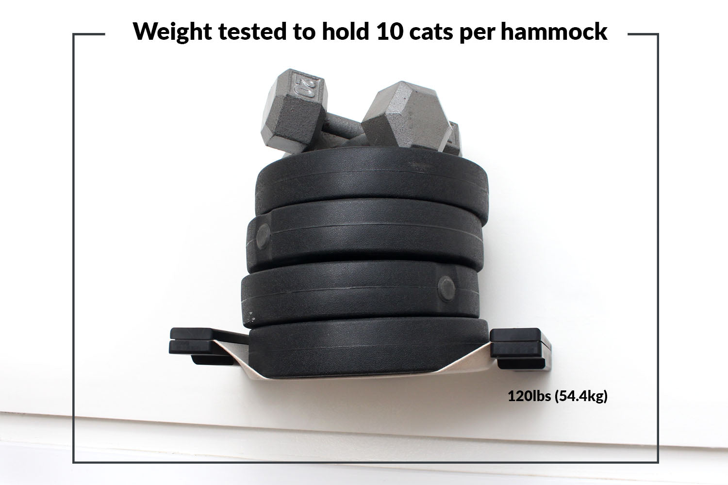 Catastrophic Creations Cat Maze Wall - 3 Tier Cat Tree