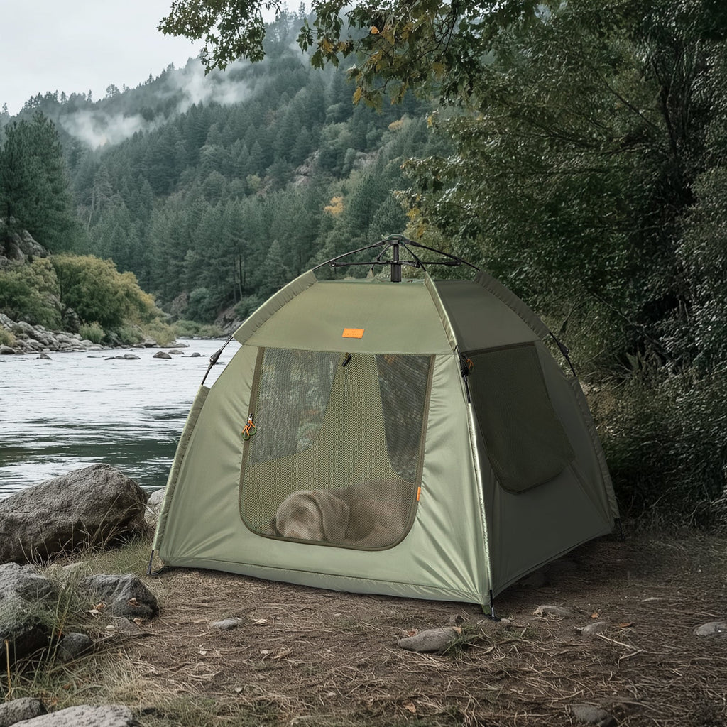 PETSFIT WILDPATH Pop-Up  Pet Tent with Zipper Door