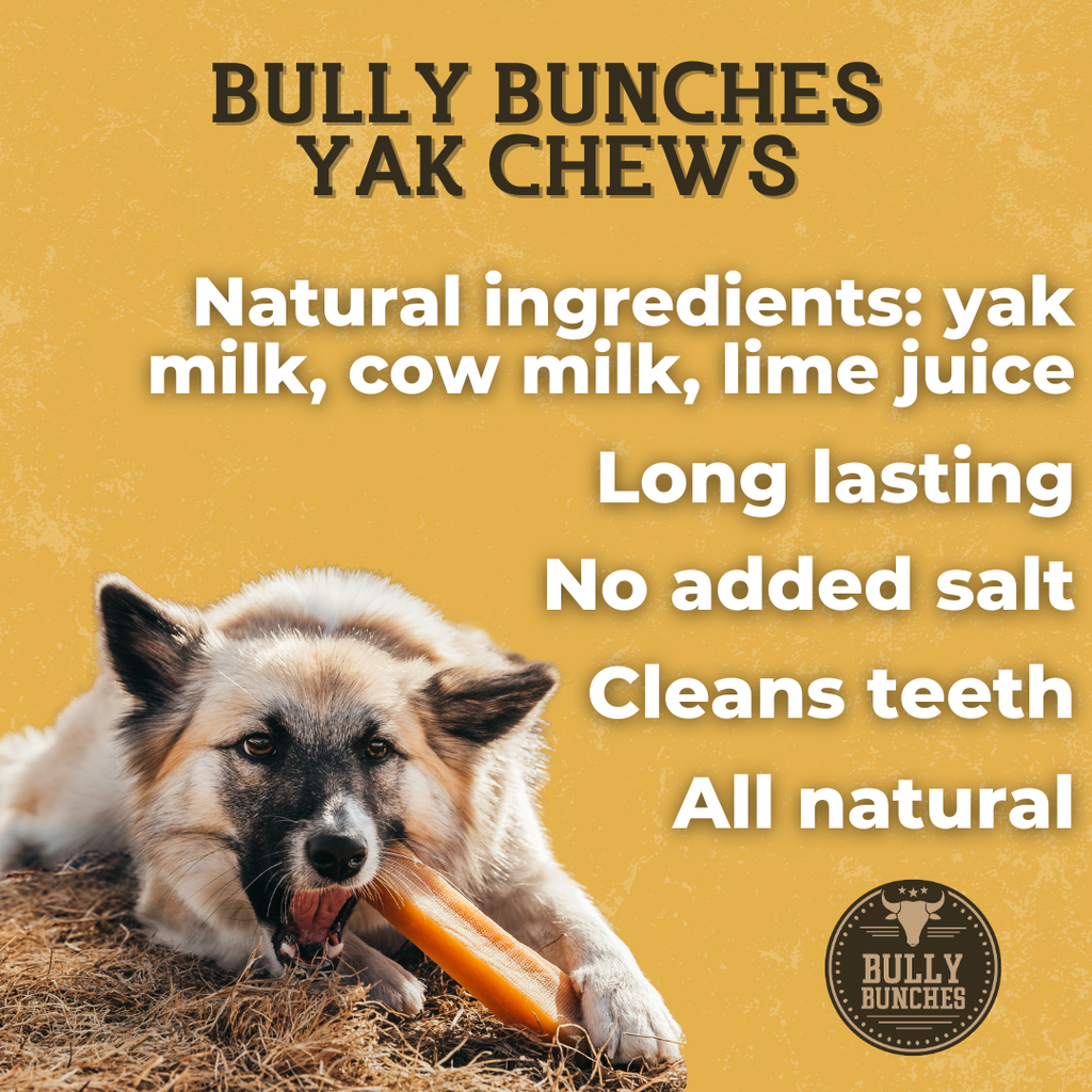 Bully Bunches Strawberry Himalayan Yak Chew (MEDIUM)