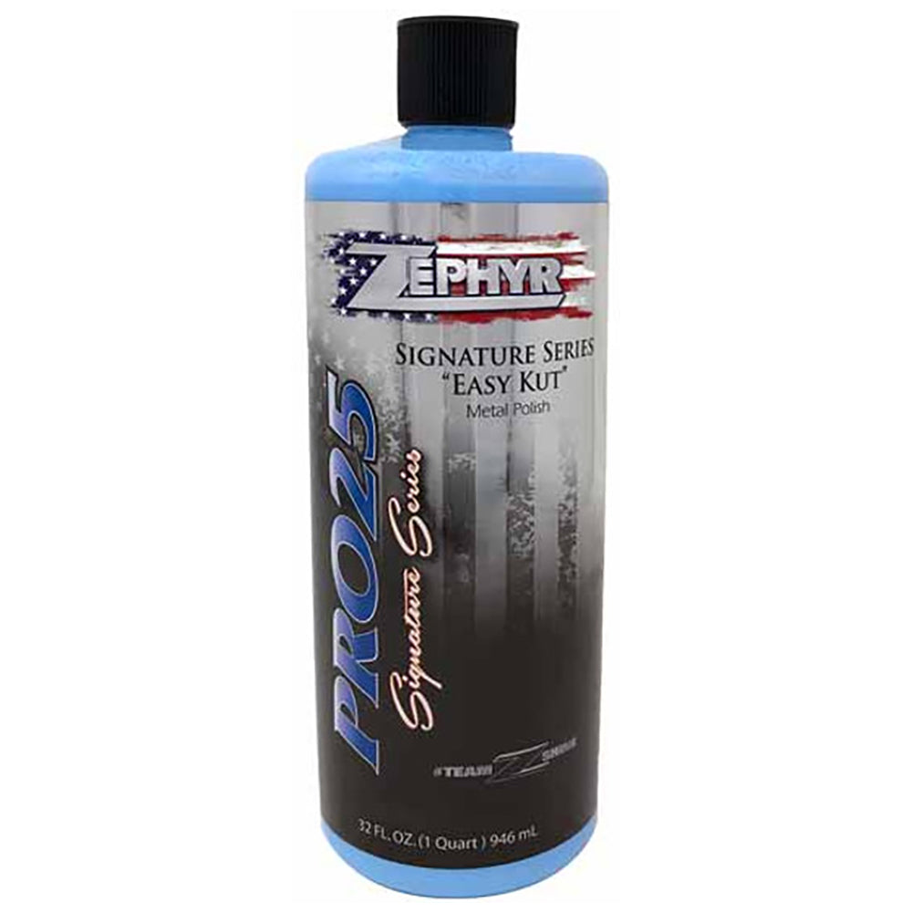 Zephyr Pro 25 Easy Kut Liquid Metal Polish - 32 oz.